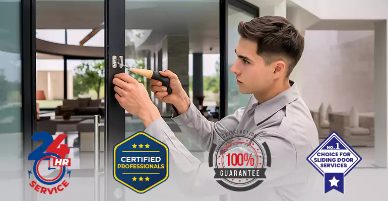 Andersen Sliding Door Latch Replacement in Coral Springs