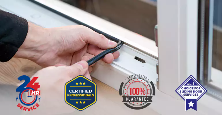 Sliding Glass Door Track Repair and Cost Estimate in Coral Springs