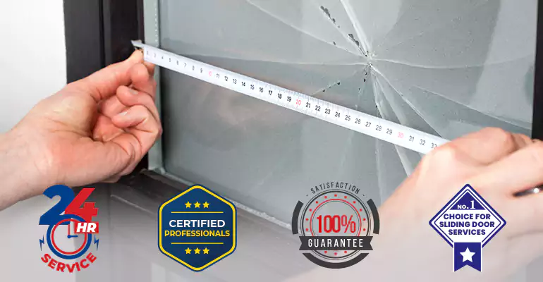 Residential Sliding Door Glass Repair in Coral Springs